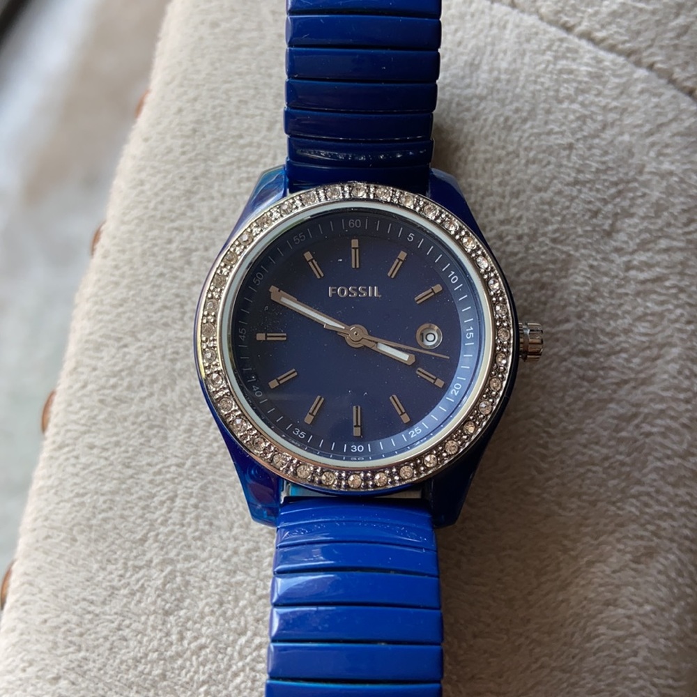 FOSSIL Mini-Stella Navy Expansion Band Watch